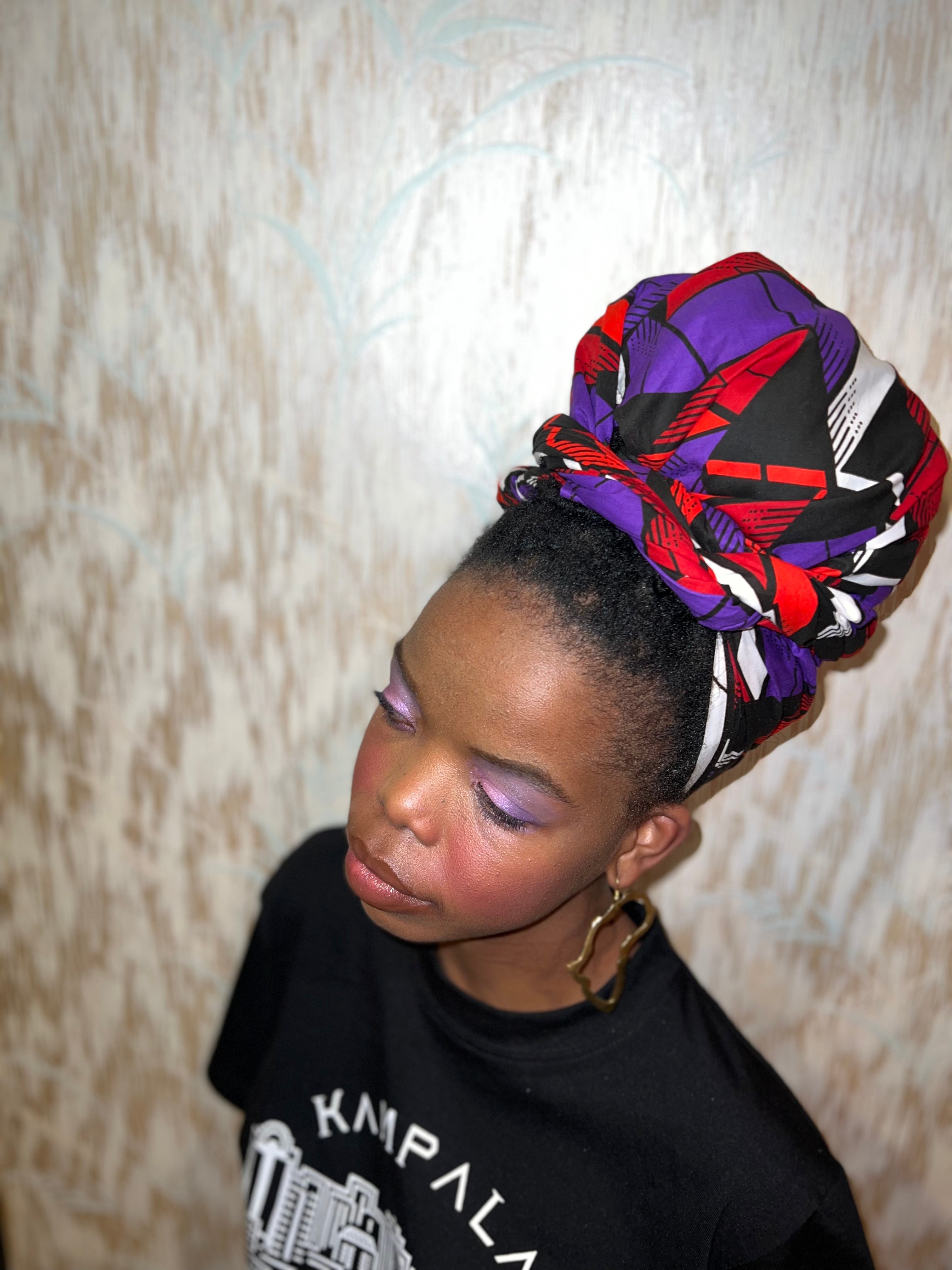 Headwrap (Purple/Blue/Pink)